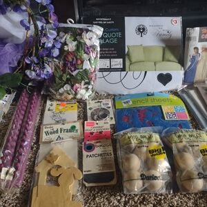 Large lot of mixed crafts